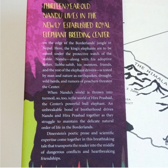 “A Circle Of Elephants" A Novel by Eric Dinerstein by Disney Hardback Book - Picture 2 of 15